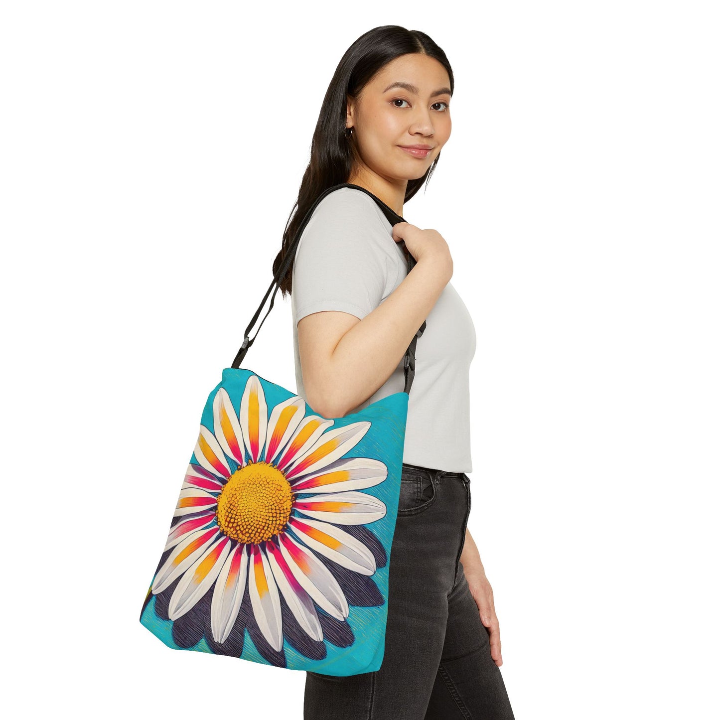 Daisy Adjustable Tote Bag