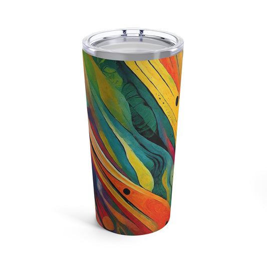 Abstract Art Tumbler 20oz