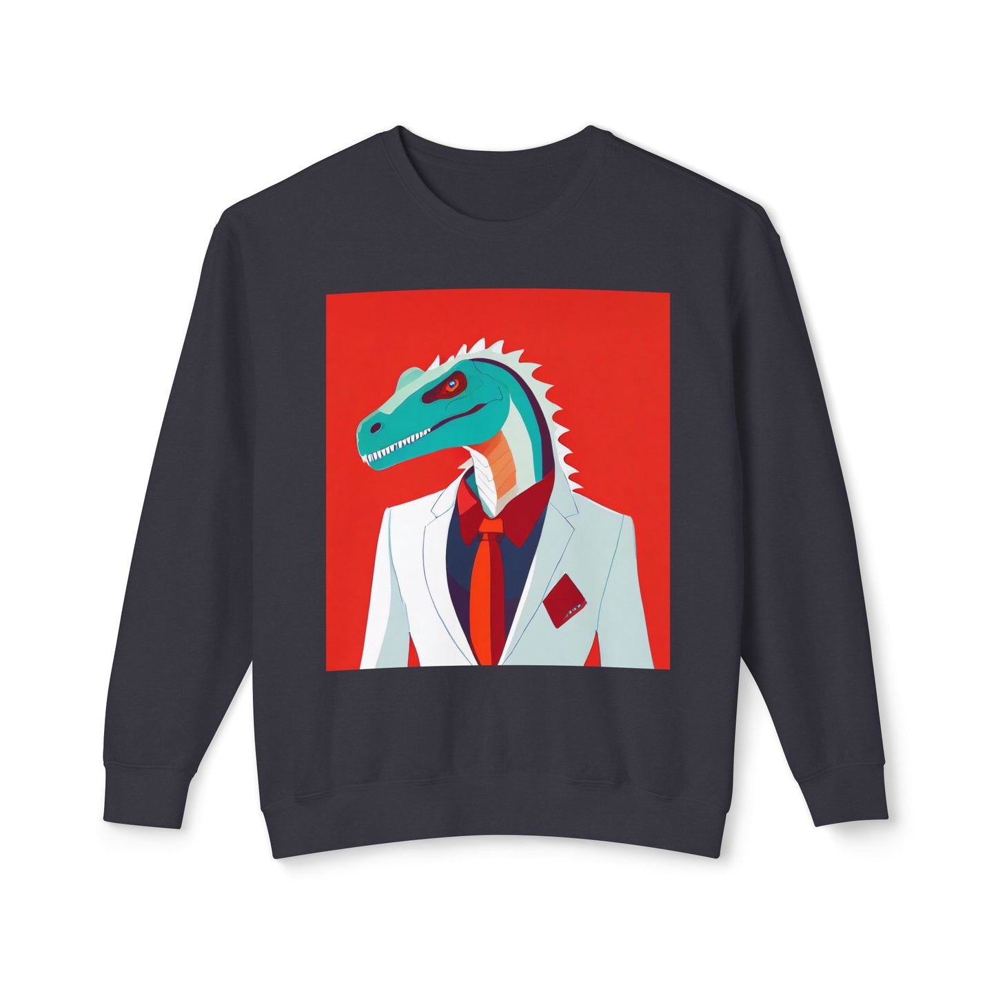 Dapper Dinosaur 100% Cotton Sweatshirt