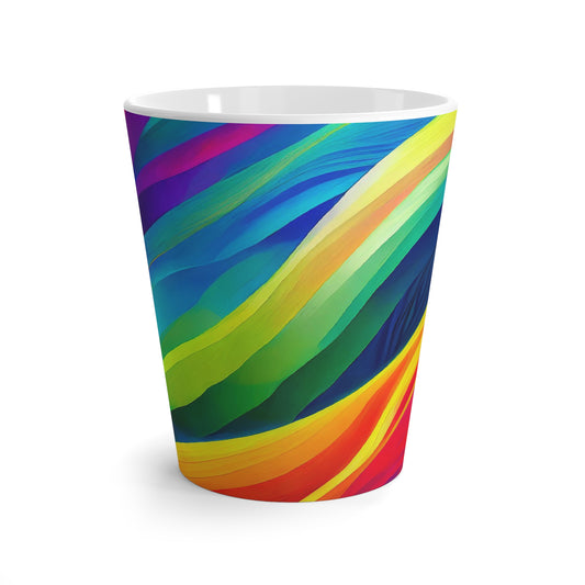 Color Waves Latte Mug