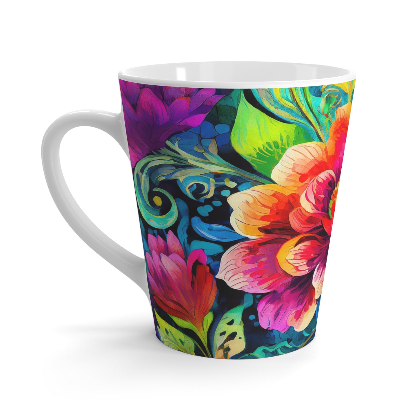 Fabulous Flower Latte Mug