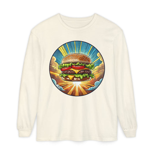 Heroic Hamburger Long Sleeve Tee