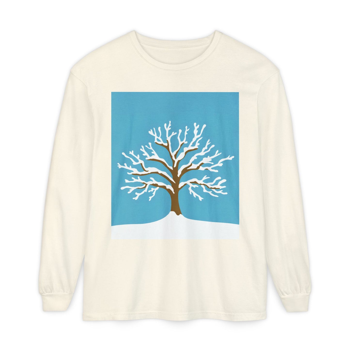 Snowy Tree Long Sleeve Tee
