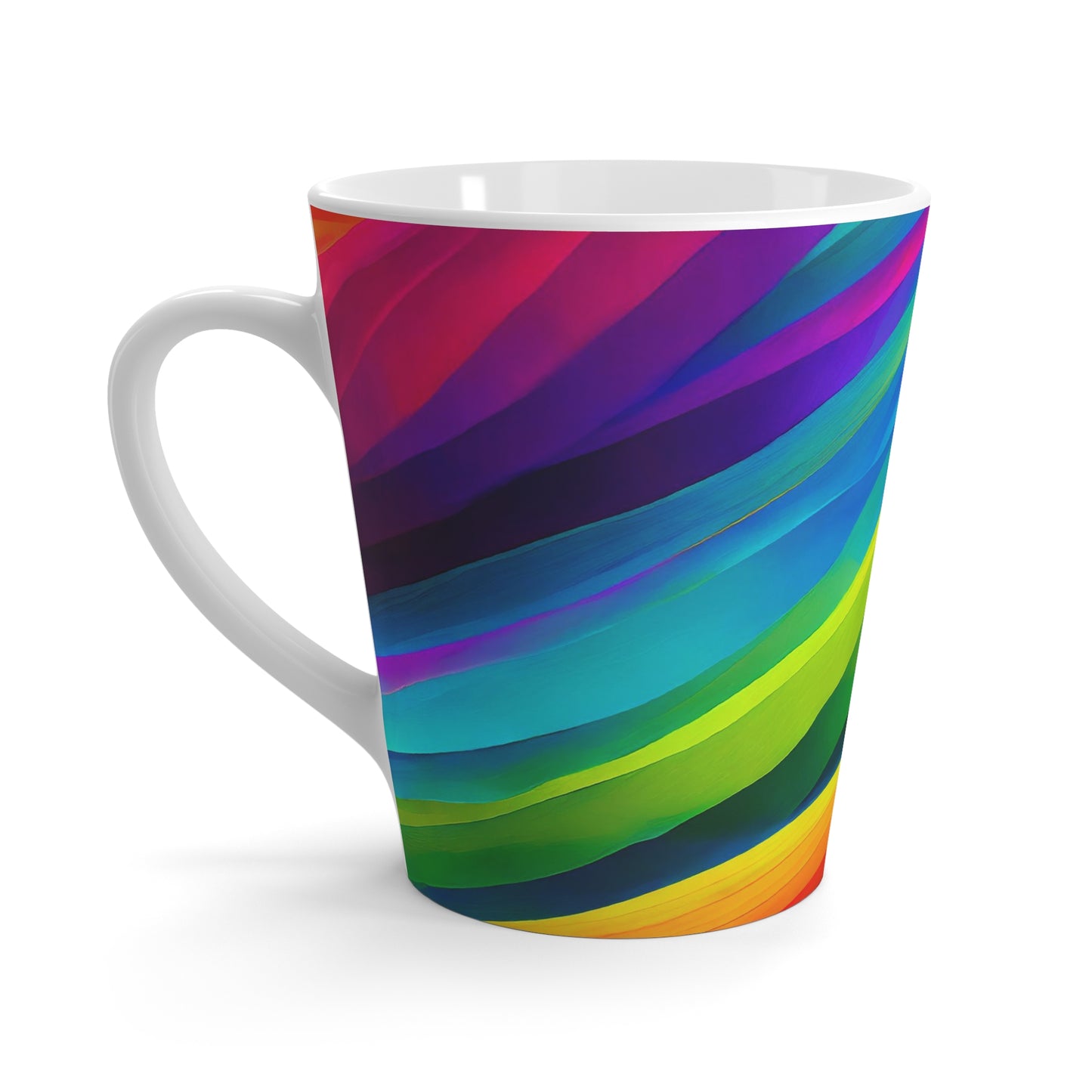 Color Waves Latte Mug