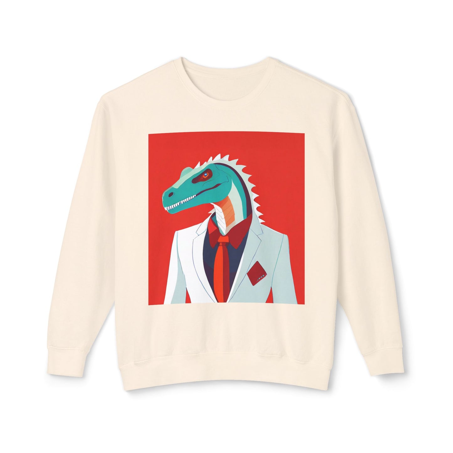 Dapper Dinosaur 100% Cotton Sweatshirt