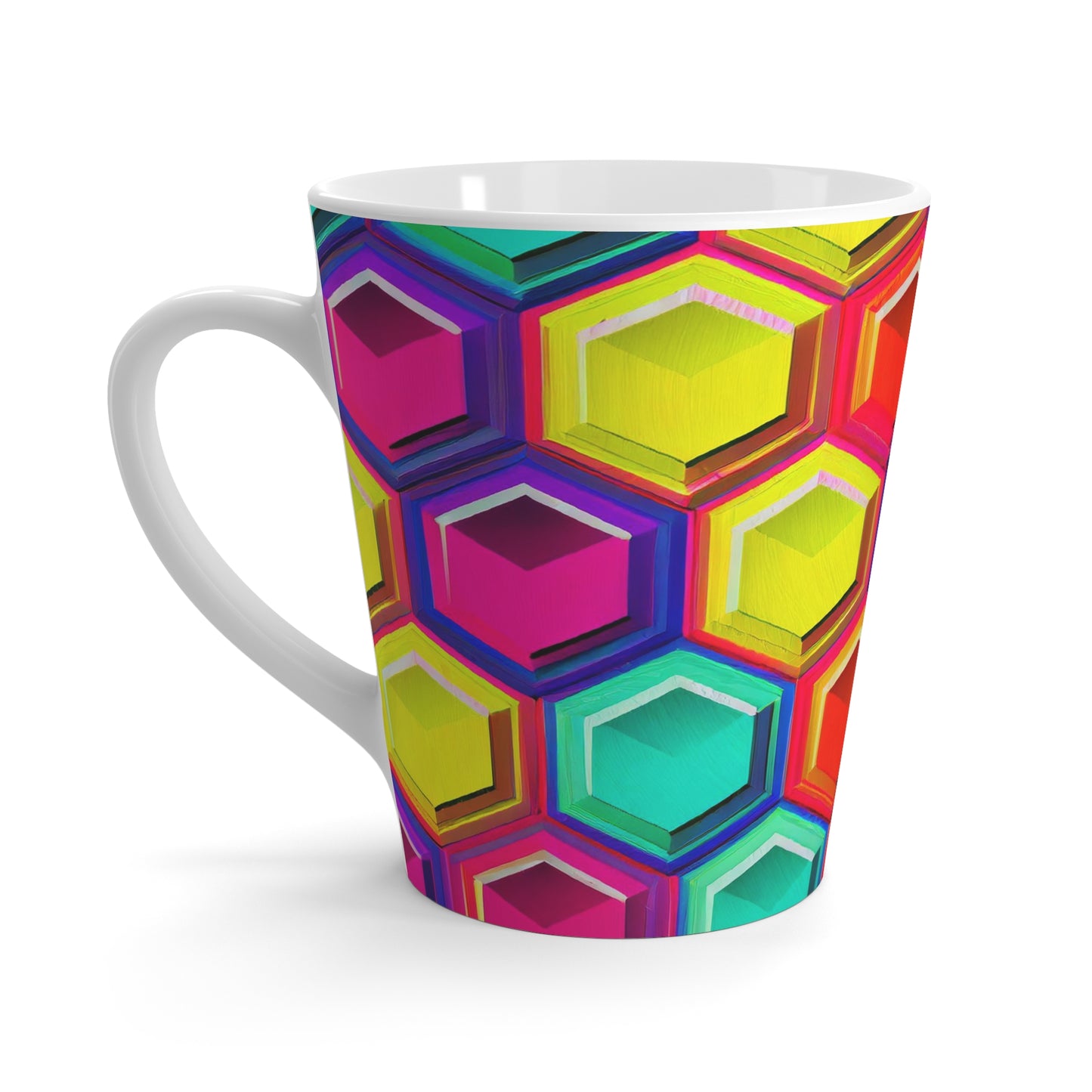 Honeycomb Latte Mug