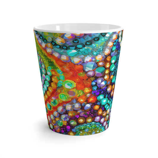 Colorful Beads Latte Mug