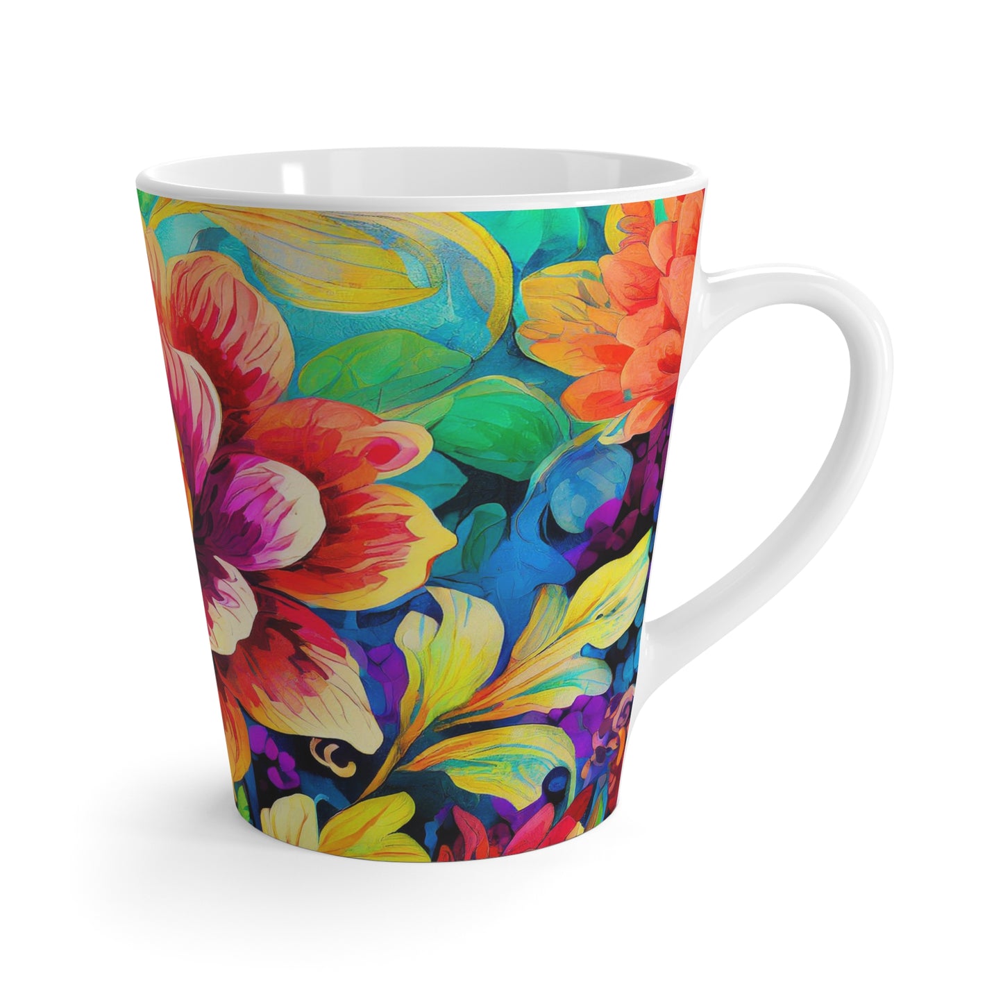 Fabulous Flower Latte Mug