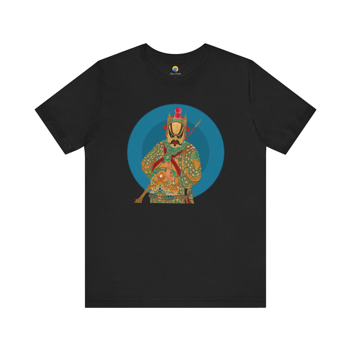 Chinese Opera Character Unisex Jersey Short Sleeve Tee