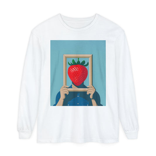 Surreal Strawberry Long Sleeve Tee