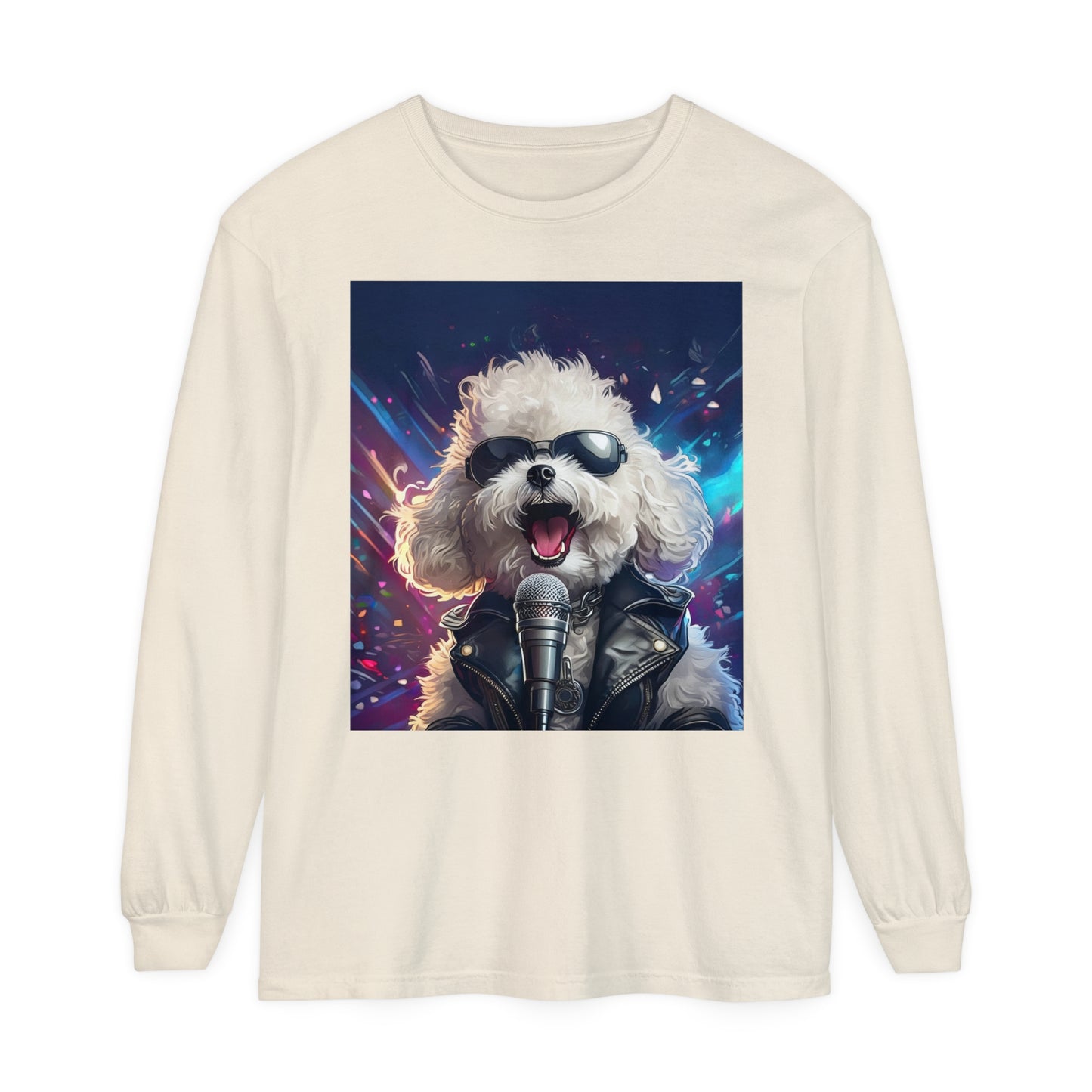 Dog Rockstar Long Sleeve Tee