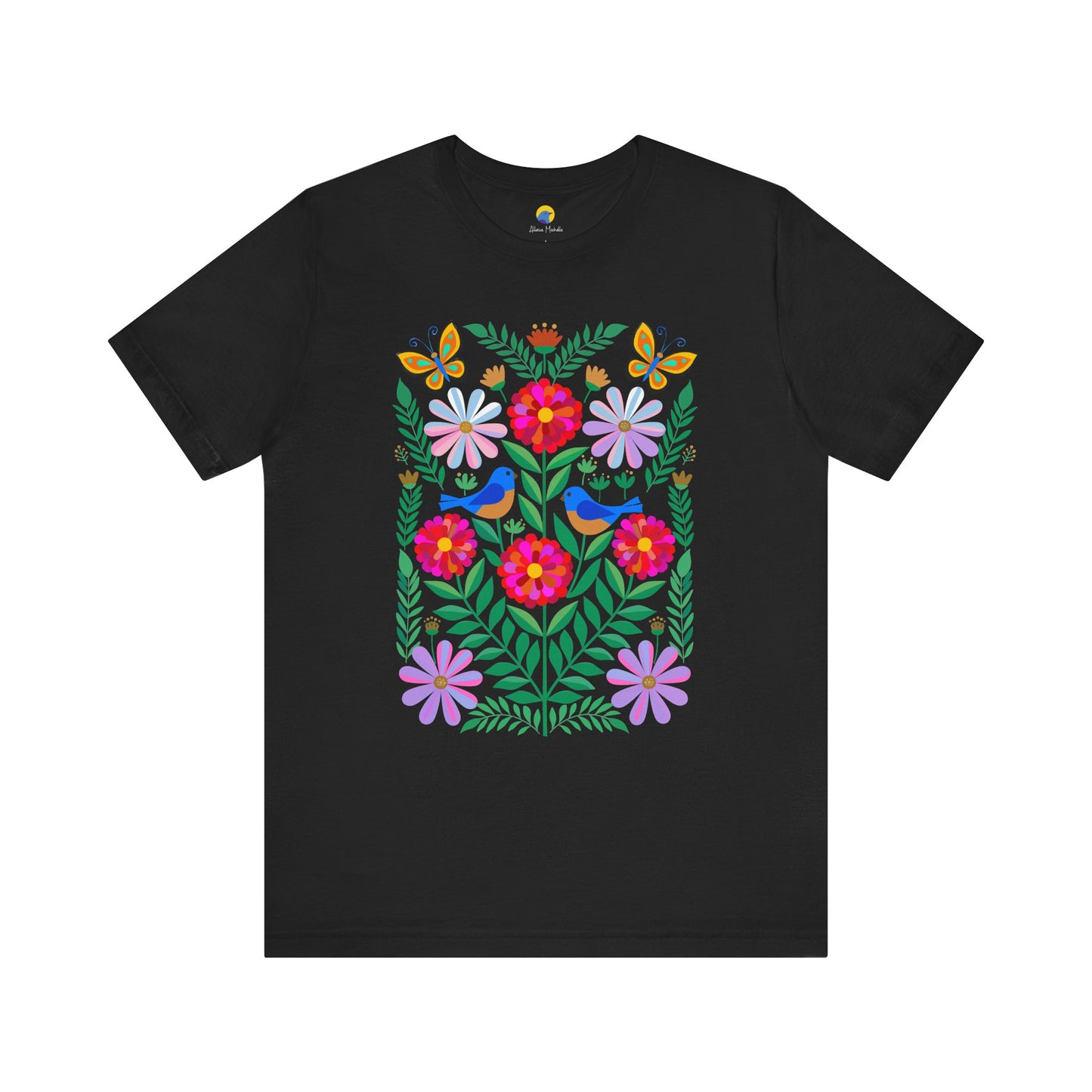Folk Art Floral Tee