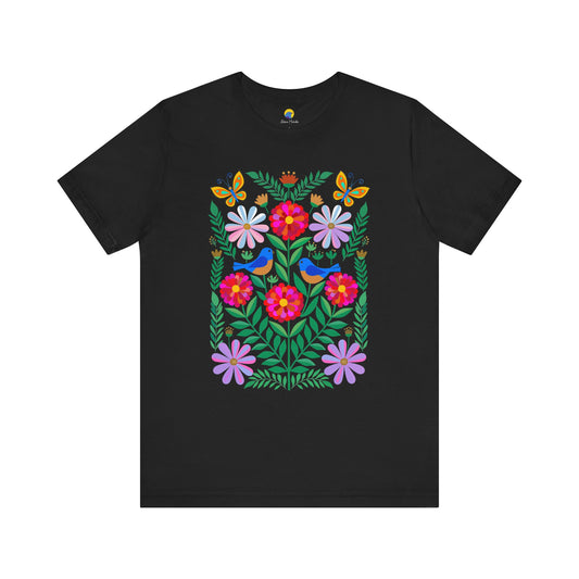 Folk Art Floral Tee