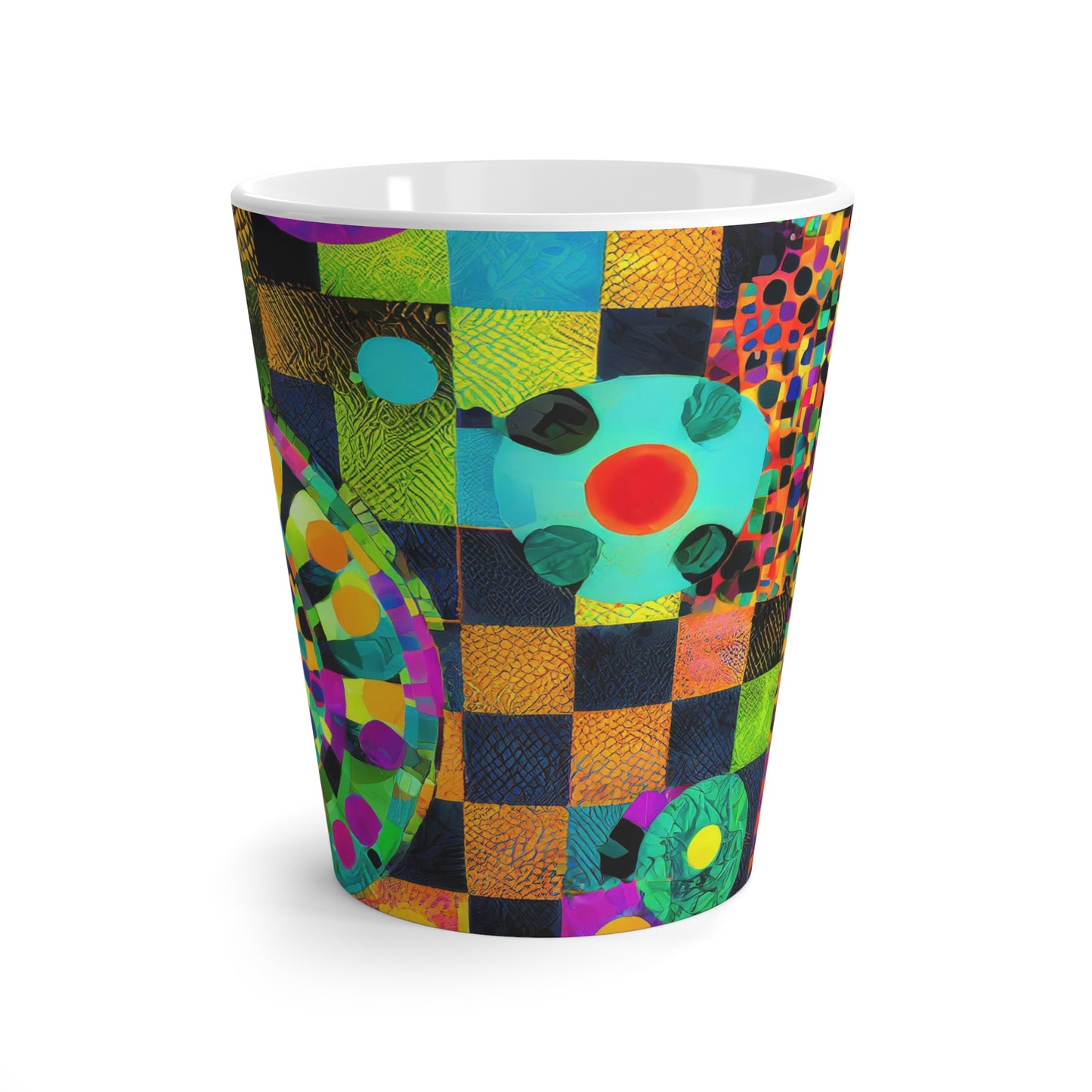 Abstract Art Latte Mug