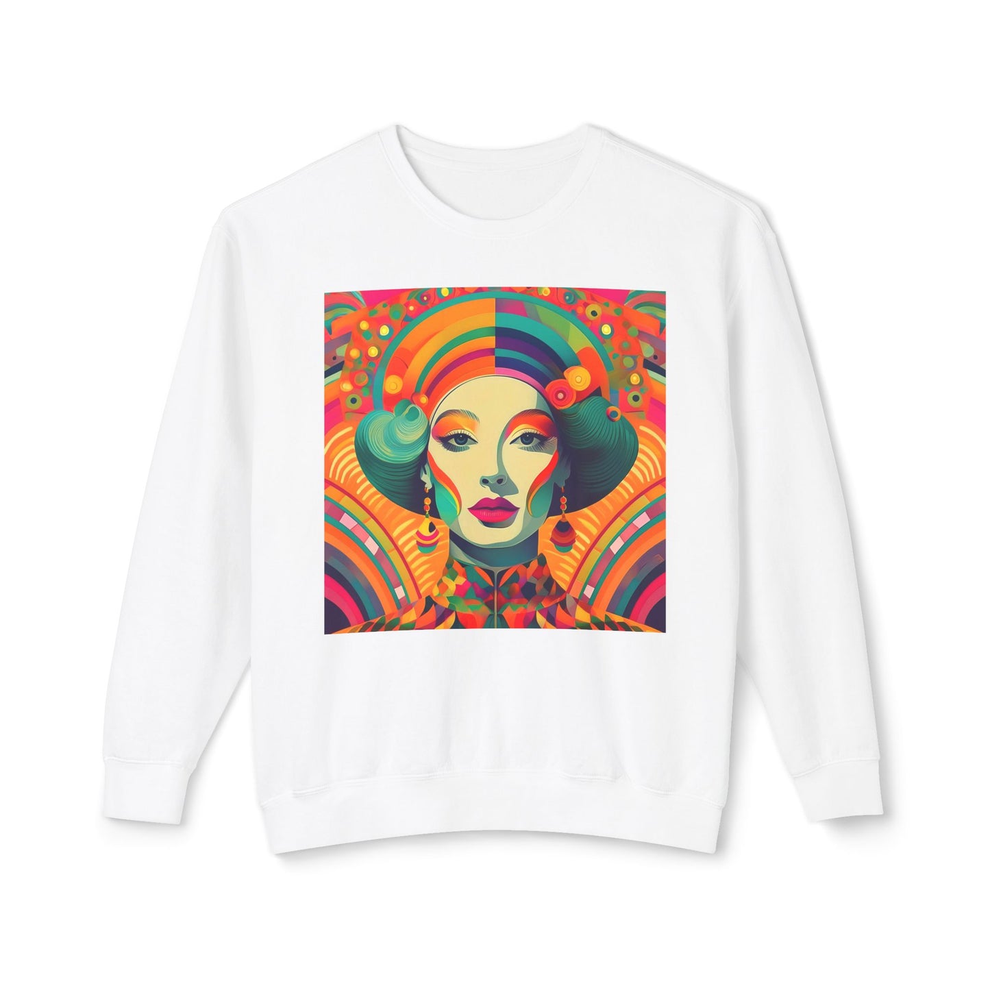 Art Nouveau 100% Cotton Sweatshirt