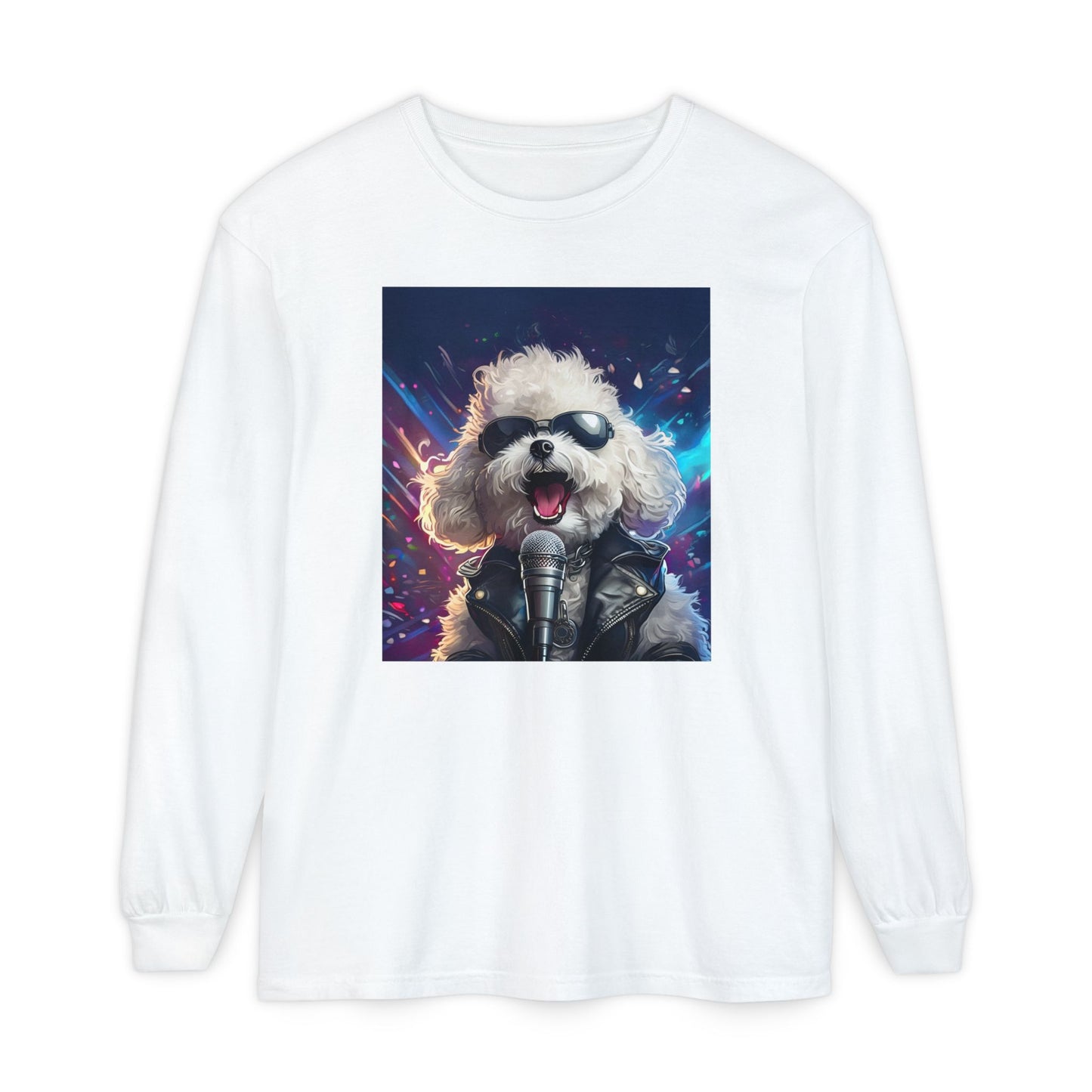 Dog Rockstar Long Sleeve Tee