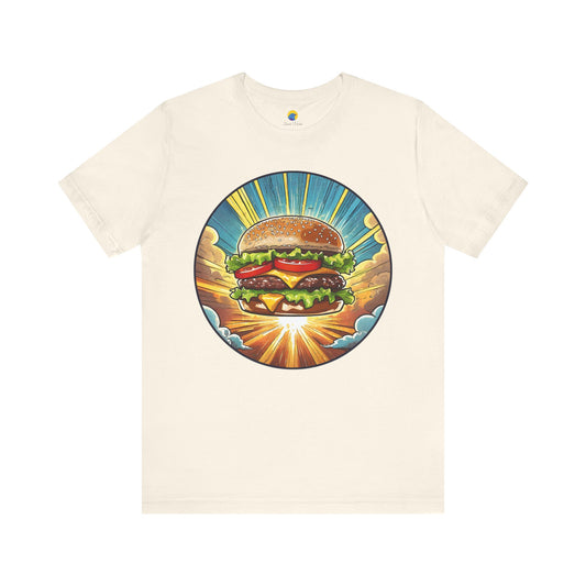 Heroic Hamburger Short Sleeve Tee