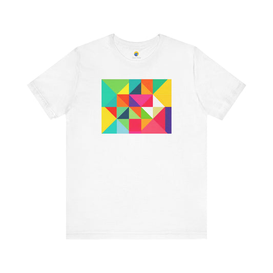 Modern Geometric Unisex Jersey Short Sleeve Tee