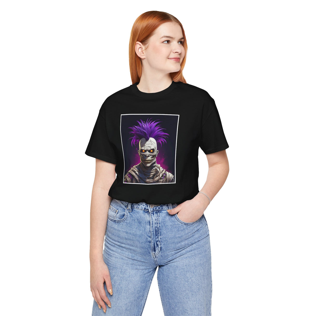 Undead Mummy Unisex Jersey Short Sleeve Tee