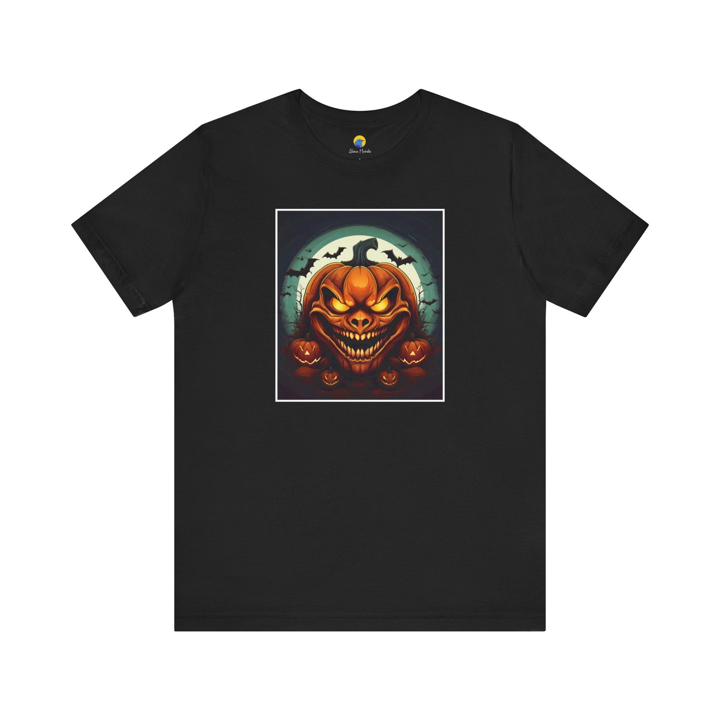 Evil Jack-O-Lanterns Unisex Jersey Short Sleeve Tee